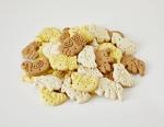 Colorful Animal Figure Dog Treats in 3L Bucket