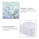 2-Pack D-Shaped Bird Feeding Bowls with Hook