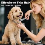 4-in-1 Dog Grooming Scissors Kit with Comb