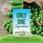 Natural Pea Flakes for Small Pets 16oz