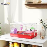 PawHut Portable 2-Tier Hamster and Gerbil Cage