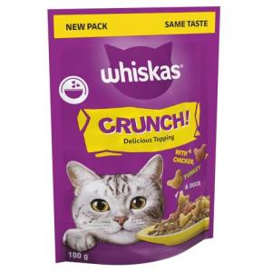Whiskas Crunchy Cat Treats - Pack of 6