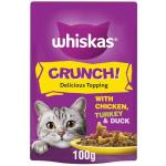 Whiskas Crunchy Cat Treats - Pack of 6