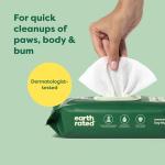 Earth Rated Hypoallergenic Pet Wipes for Dogs & Cats
