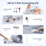 Pet Grooming Kit with Vacuum and Dog Clippers
