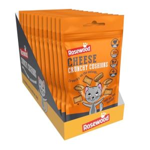 Rosewood Cheese Crunchy Cat Treats with Taurine