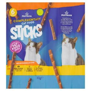 Morrisons Chicken & Liver Kitty Sticks 30g