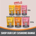Rosewood Cheese Crunchy Cat Treats with Taurine