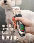 Quiet Rechargeable Dog and Cat Grooming Clippers