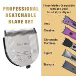 3 Pack Adjustable Pet Dog Grooming Clippers