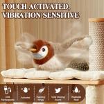 Interactive Flapping Bird Toy for Indoor Cats