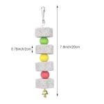 Bird Chewing Toy with Beak Grinding Stone