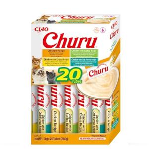 INABA Churu Cat Treats - Chicken Variety Pack