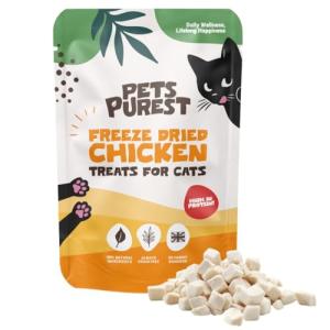 Pure Chicken Freeze-Dried Cat Treats, High Protein