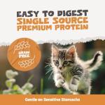 Pure Chicken Freeze-Dried Cat Treats, High Protein