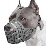 Mayerzon Lightweight Basket Muzzle for Large Dogs