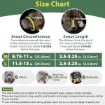Mayerzon Lightweight Basket Muzzle for Large Dogs