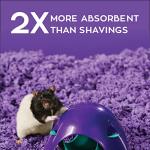 Dust-Free Purple Small Pet Bedding with Odor Control