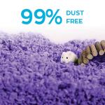 Dust-Free Purple Small Pet Bedding with Odor Control