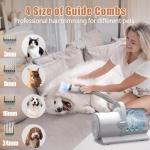 Dog Grooming Vacuum and Pet Grooming Kit
