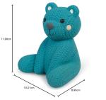 Petface Blue Teddy Bear Latex Dog Chew Toy