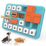Interactive Dog Puzzle Toy with Squeaky Design