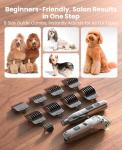 4-in-1 Dog Grooming Kit with Silent Clippers
