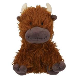 Tough Cow Toy with Squeaker for Dogs