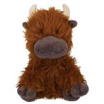 Tough Cow Toy with Squeaker for Dogs
