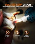 Quiet Electric Dog Nail Grinder Kit with Light