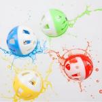 10 Pcs Rolling Bell Balls for Pet Birds