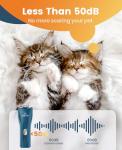 Oneisall Low Noise Pet Clippers for Cats