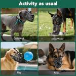 Humane Adjustable Dog Muzzle for Medium Large Dogs