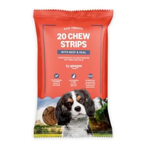 Beef & Veal Chew Strips Dog Treats - 20 Pack
