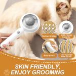 4-in-1 Steam Brush for Cat Grooming