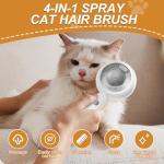 4-in-1 Steam Brush for Cat Grooming