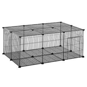 PawHut 22-Piece Pet Playpen for Small Animals