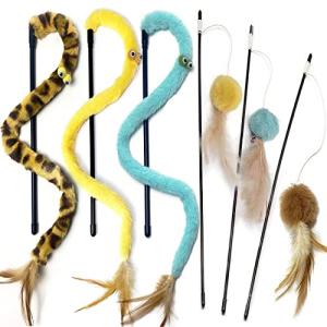 GingerUPer 6-Pack Interactive Cat Toys Set