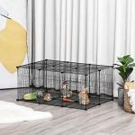 PawHut 22-Piece Pet Playpen for Small Animals