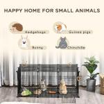 PawHut 22-Piece Pet Playpen for Small Animals