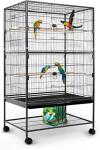Extra Large Rolling Bird Cage with Stand