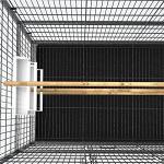 Extra Large Rolling Bird Cage with Stand