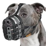 Mayerzon Lightweight Basket Muzzle for Large Dogs