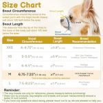 Mayerzon Breathable Muzzle for Short Snout Dogs