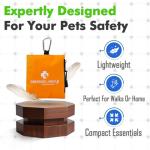 Travel Pet Medical Kit with Tick Remover & Bandages