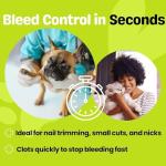 PetEyez Styptic Powder for Fast Bleed Control