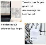 37" Metal Bird Cage for Parrots and Canaries