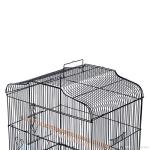 37" Metal Bird Cage for Parrots and Canaries