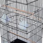 37" Metal Bird Cage for Parrots and Canaries
