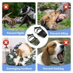 Adjustable No Bark Dog Muzzle - 2 Pack